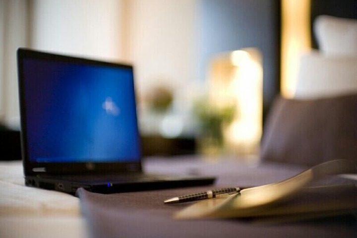 In-room business center