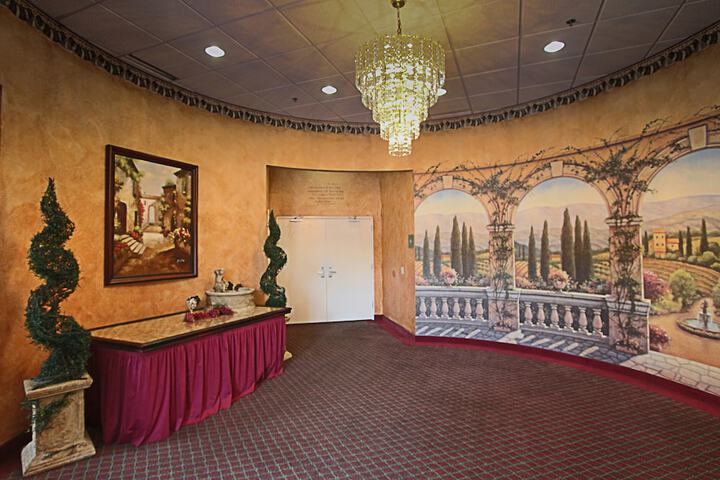 Indoor wedding