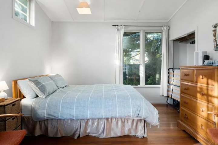 Image of The Little Blue Bach - Waikanae Beach Holiday Home