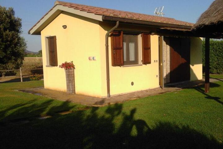 Monolocale con giardino