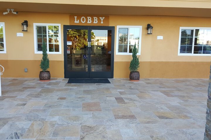 Interior entrance