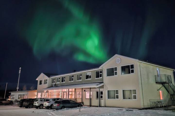 Exterior of Hótel Laugarvatn