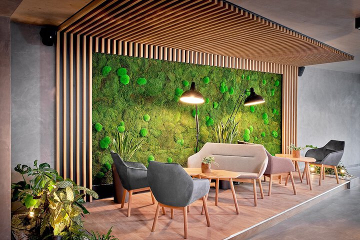 Lobby sitting area