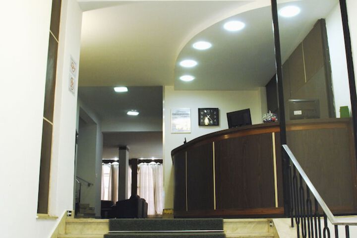 Interior entrance
