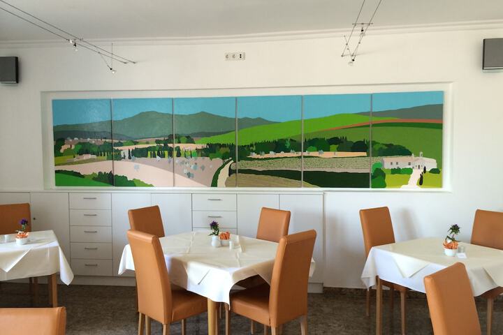 Breakfast area