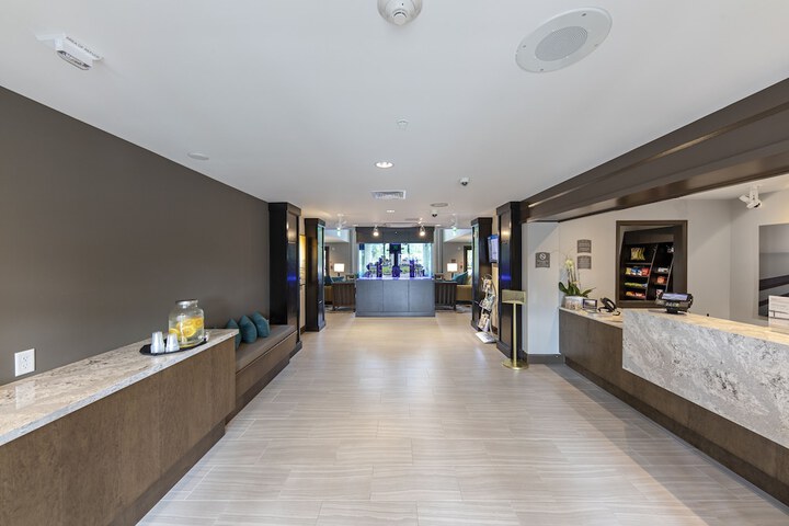 Interior entrance