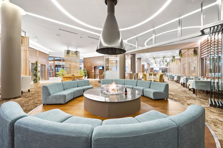 Lobby sitting area