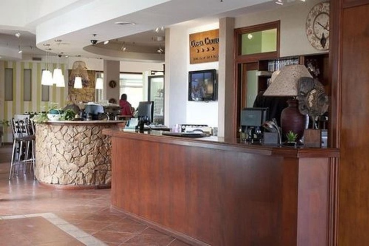 Interior entrance