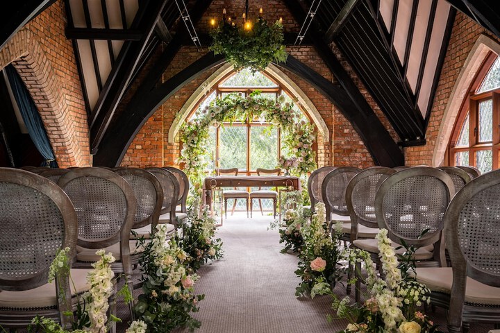 Indoor wedding