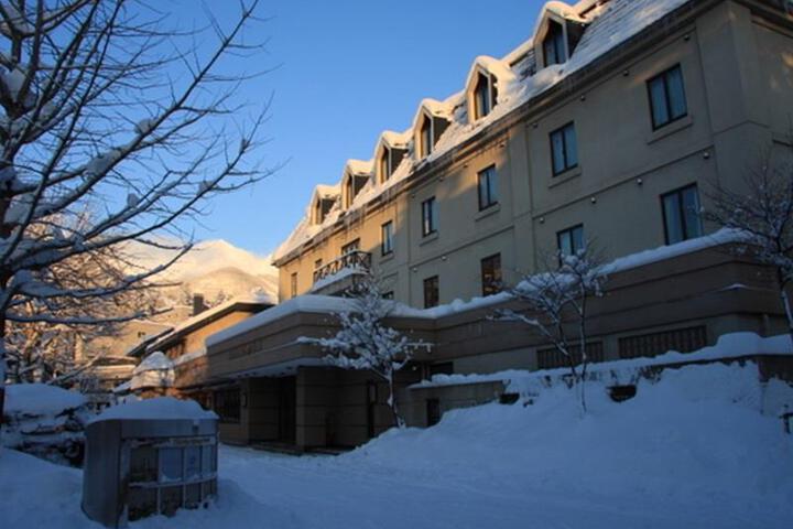 Outside Hotel