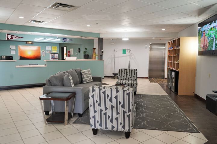 Lobby sitting area
