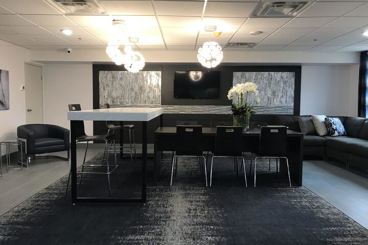 Lobby sitting area