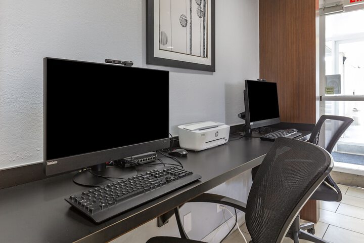 In-room business center