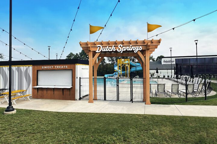 Outdoor pool