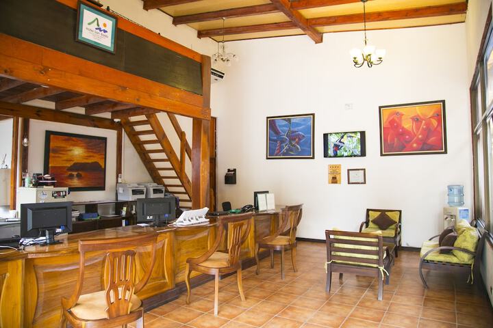 Interior entrance
