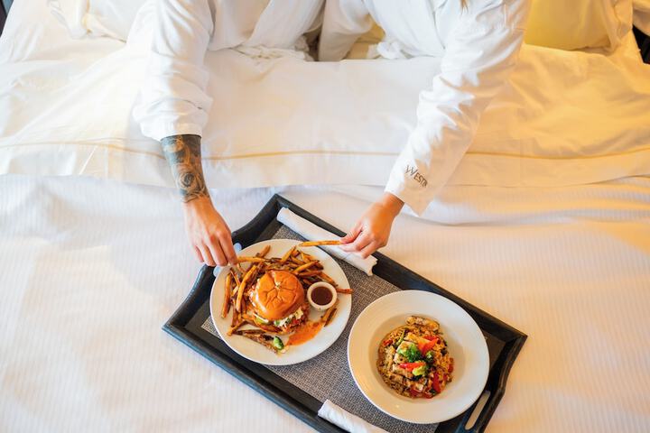 In-room dining