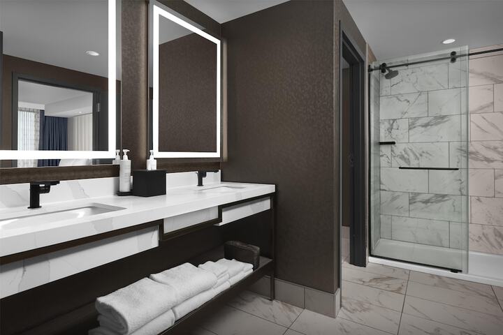 Bathroom shower
