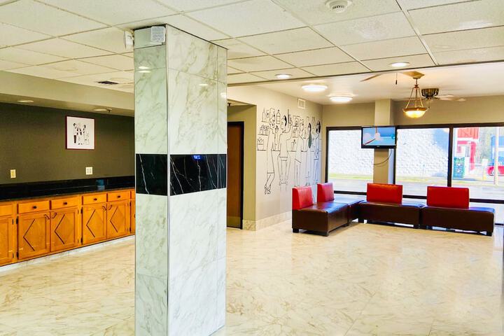 Lobby sitting area