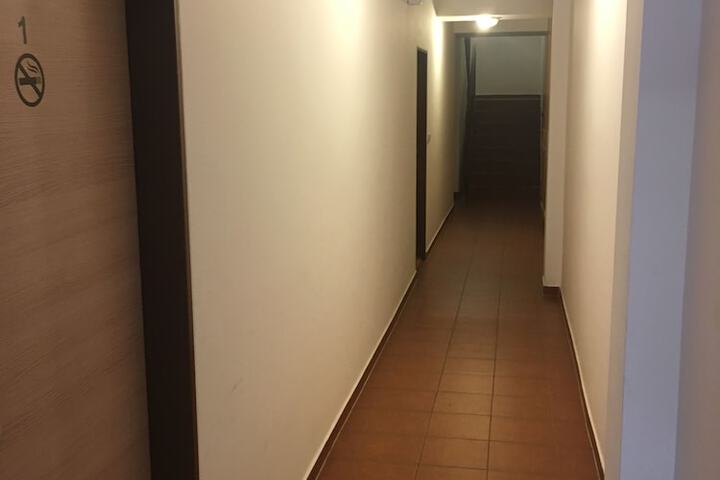Interior entrance