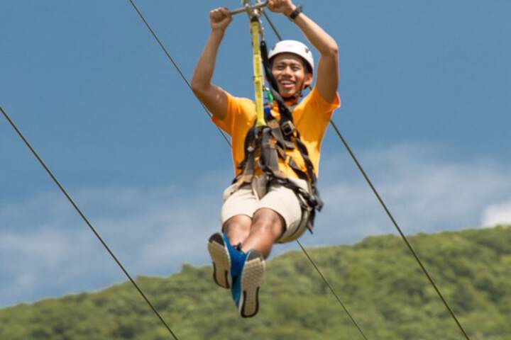 Ziplining