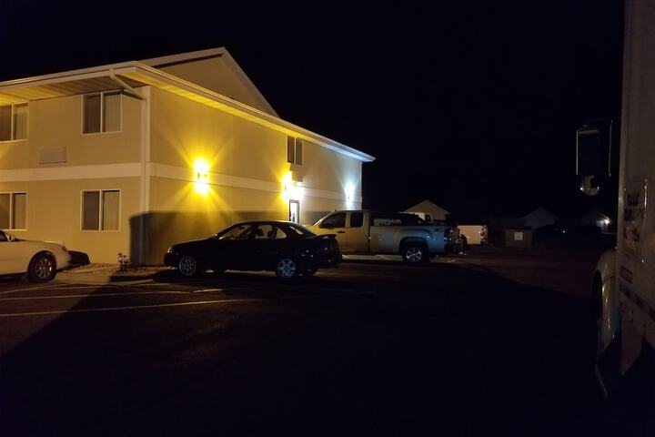 Front of property - evening/night
