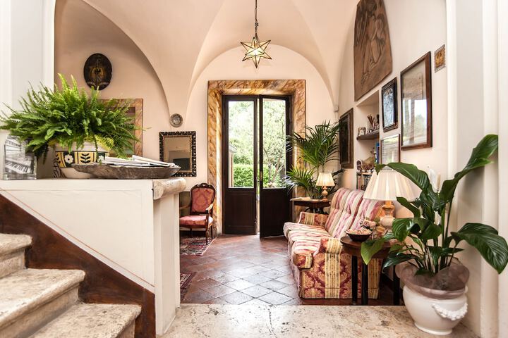 Interior entrance