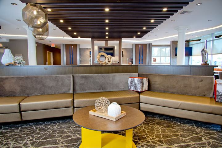 Lobby sitting area