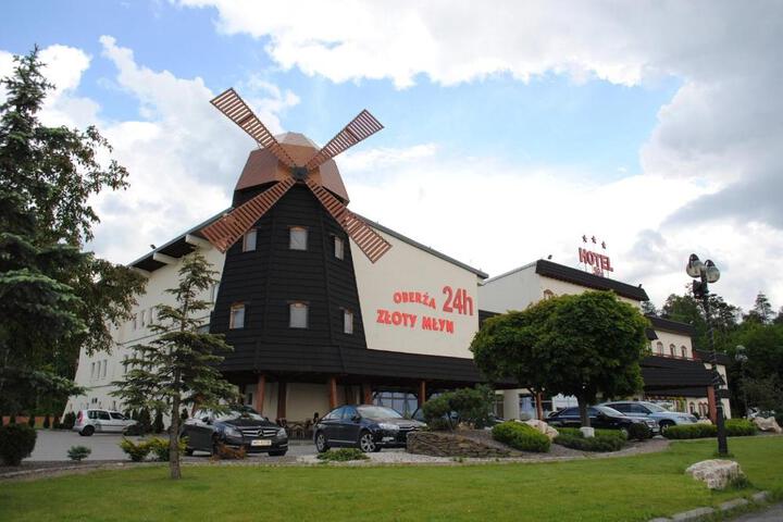 Exterior of Hotel Złoty Młyn Polichno
