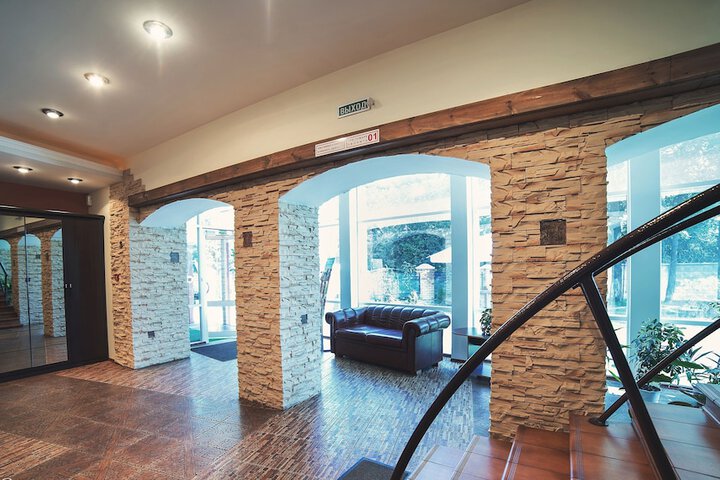 Interior entrance