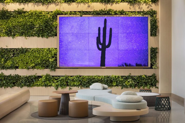 Lobby sitting area