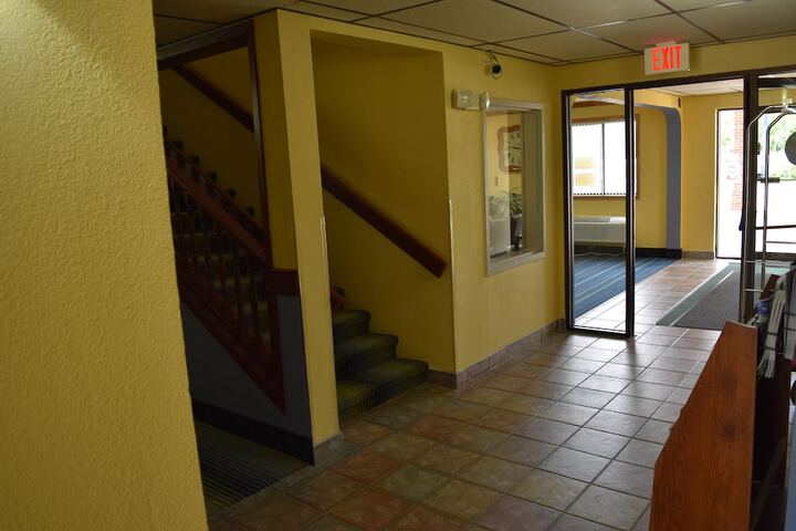 Interior entrance