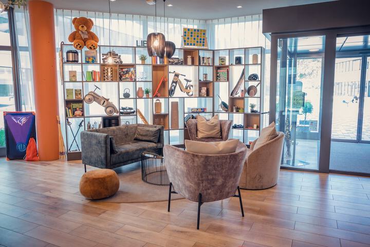 Lobby sitting area