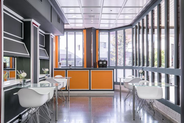 Lobby sitting area