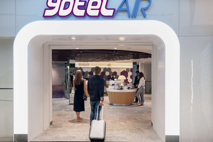 Exterior of YOTELAIR Singapore Changi Airport
