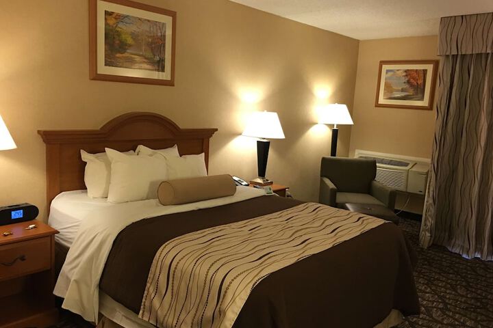 1 Queen Bed High Speed Internet Accessible Microwave and Refrigerator, Coffee Maker Iron (5 of 12)