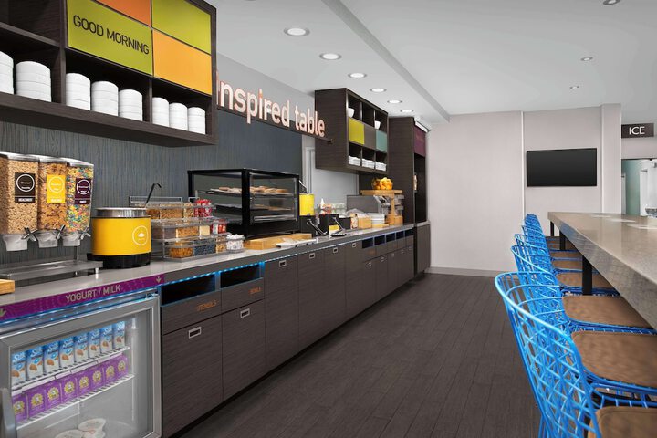 Breakfast area