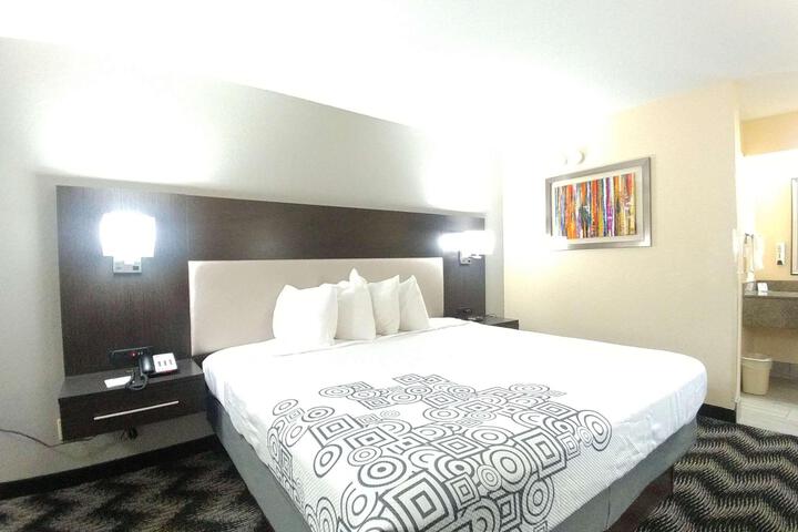 1 King Bed - Wireless High Speed Internet Accessible Microwave and Refrigerator, Coffee Mak (21 of 23)