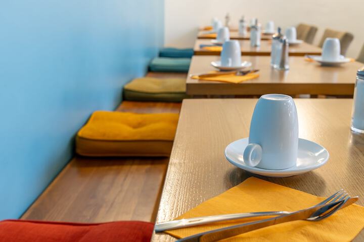 Breakfast area