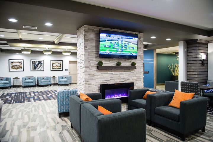 Lobby sitting area