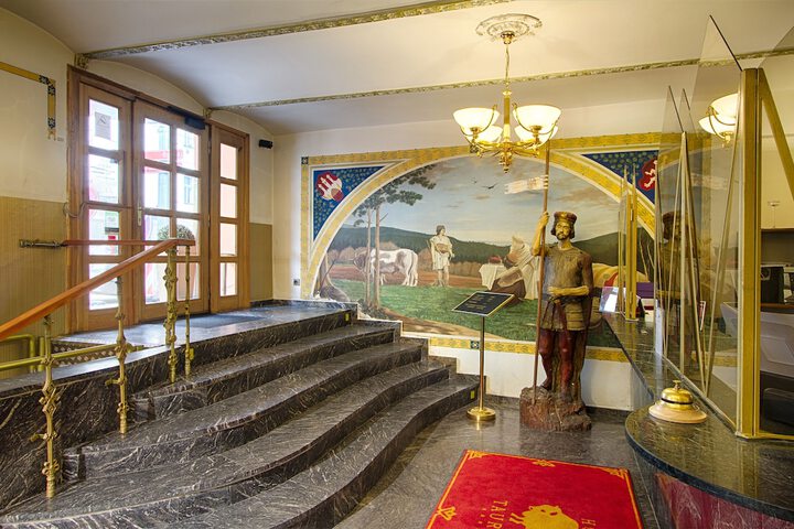 Interior entrance