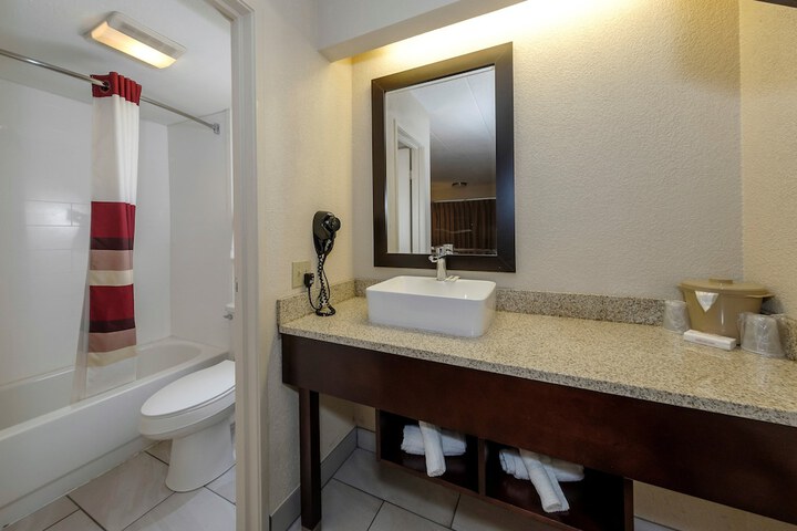 ADA Accessible Deluxe King with Roll in Shower (15 of 19)