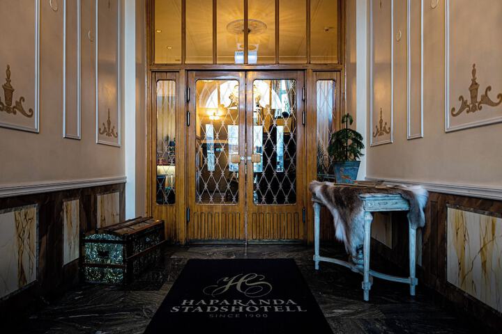 Interior entrance