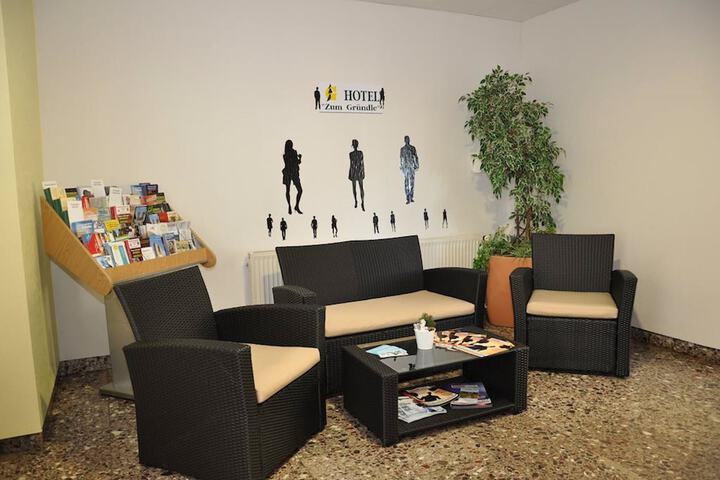 Lobby sitting area