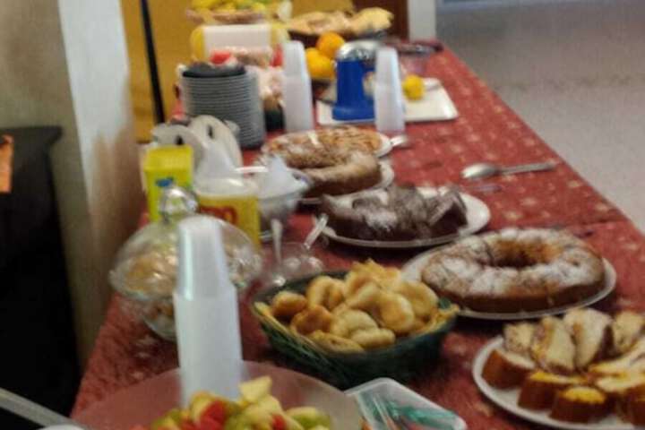 Breakfast buffet