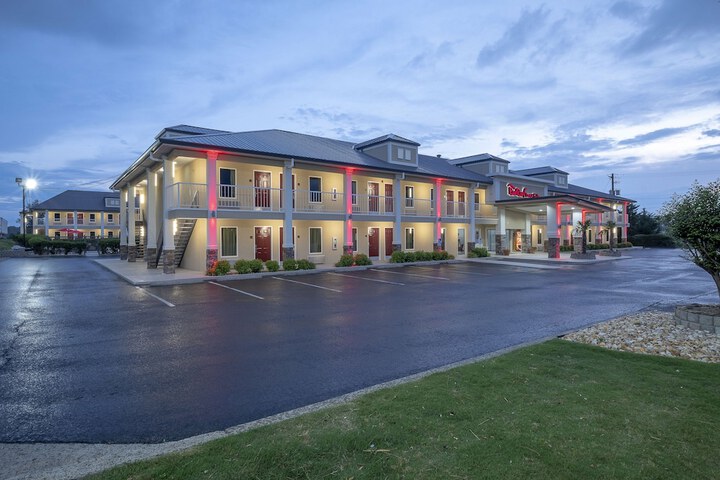 Front of property - evening/night