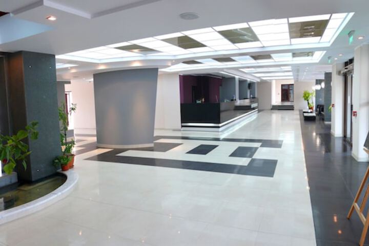 Interior entrance