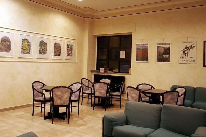 Lobby sitting area