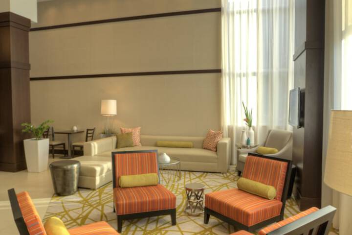 Lobby sitting area