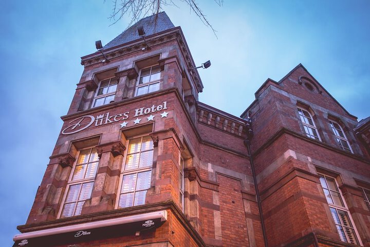 Exterior of Dukes at Queens Boutique Hotel