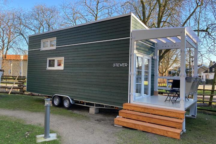 Tiny House Stever im PIER9 Tiny House Hotel